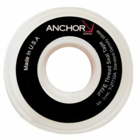 ANCHOR Anchor 102-1-4X1296PTFE 0.25 x 1296 in. Thread Sealant Tapes - White 102-1/4X1296PTFE